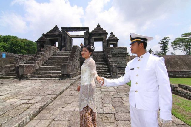 prewedding istana ratu boko