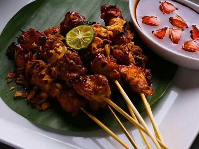 sate ayam sasanti restaurant