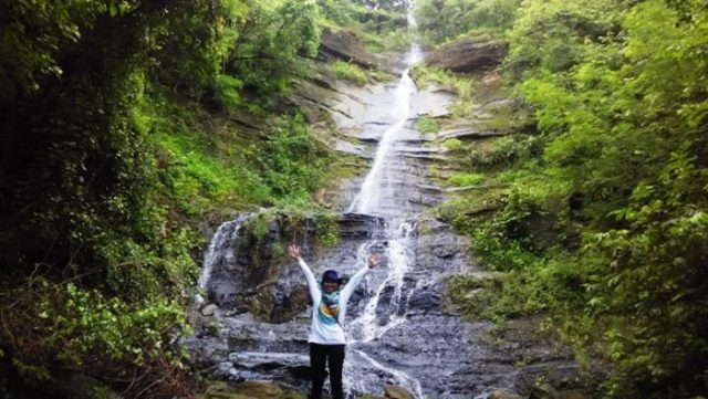 kali bulan water fall