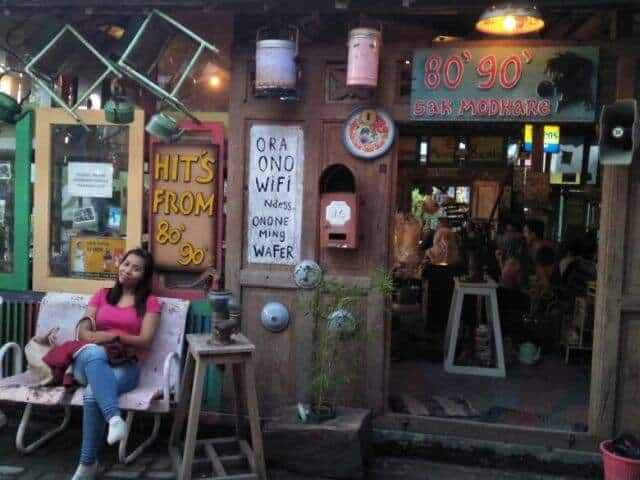 Kafe 80's Bocor Alus, Mesin Waktu ke Era 80-an 3