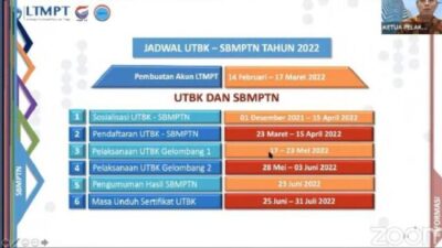 Cara daftar SBMPTN 2022