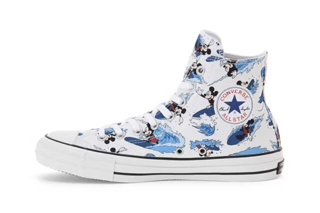 The Converse Chuck Taylor All Star 100 Mickey Mouse Surfin Hi