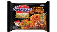 1.Mie Sedaap Korean Spicy Chicken